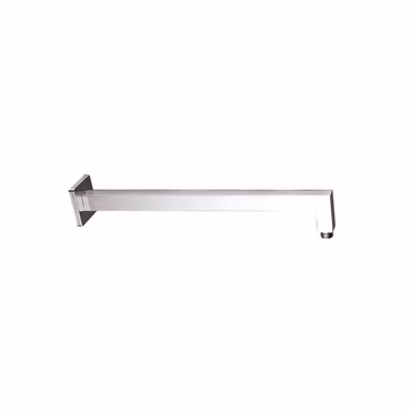 Brausearm Wandarm Duschkopfarm Wandanschluss Eckig Chrom