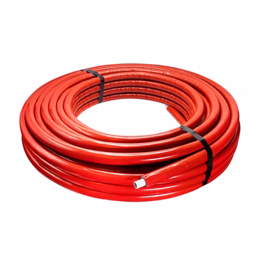 Mehrschichtverbundrohr mit Isolierung 6 mm - 16 x 2 mm - 50 m Rolle - Rot Mehrverbundrohr
