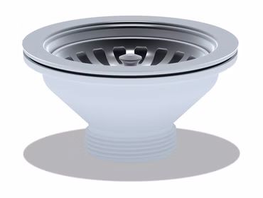Belvit Siebkörbchen mit Anschluss 1 1/2" (Siebkorbventil)