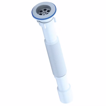 Belvit Sifon Flex 1 1/4" Ø32/40 (391-801mm) Geruchsverschluss Siphon Ablaufgarnitur