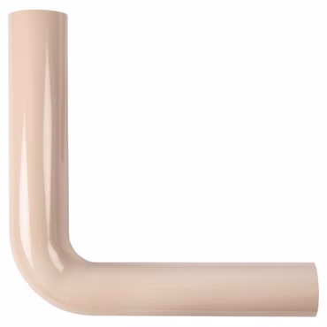 Belvit Topazio Spülrohrbogen Anschlussbogen Bahama Beige 90 Grad 346x225mm Ø50 Ø44