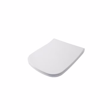 Belvit Toilettensitz Absenkautomatik Softclose Easy-Click Eck Weiß Deckel