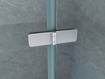 Aloni Badewannenaufsatz für Badewanne Glasabtrennung Trennwand 6 mm 1300x1400 mm