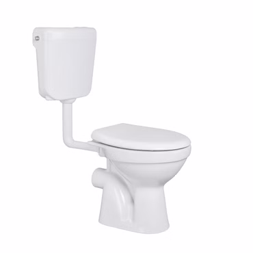 Belvit Stand WC mit Taharet/Bidet Funktion Abgang Waagerecht Wand + Softclose Deckel + Spülkasten