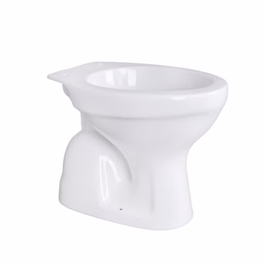 Belvit Stand WC Toilette Abgang Senkrecht Boden Weiß Tiefspüler