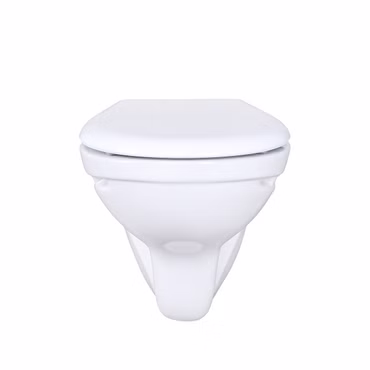 Belvit Wand Hänge WC Abgang Wand Waagerecht mit Softclose Deckel 520x360x375 cm