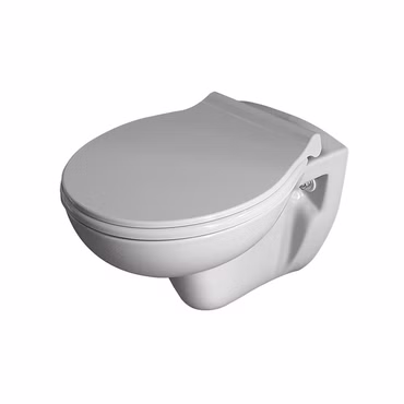 Belvit Hänge WC Manhattan Grau mit Softclose-Deckel