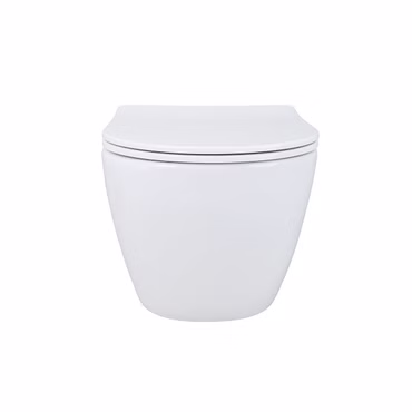 Spülrandloses Wand Hänge WC Set Taharet Toilette Randlos kompatibel mit Geberit Vorwandelement