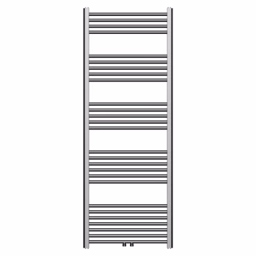 Handtuchheizkörper mit Mittelanschluss in Gunmetal Grau – 1600x600mm, 557 Watt
