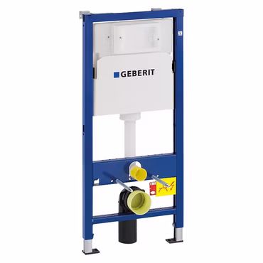 Geberit DuofixBasic Element für Wand-WC, 112 cm Delta Unterputz-Spülkasten 12 cm