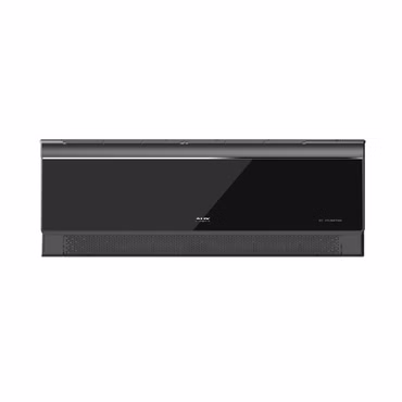 AUX Multi Split Klimaanlage Set 27000 BTU (7,9 kW) Außengerät + 3x 9000 BTU (je 2,6 kW) Wandgerät WLAN R32 Hochglanz Schwarz