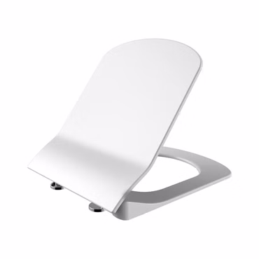 Creavit Elegant Wand WC mit Bidetfunktion randlos Weiß mit Softclose WC Sitz Duroplast