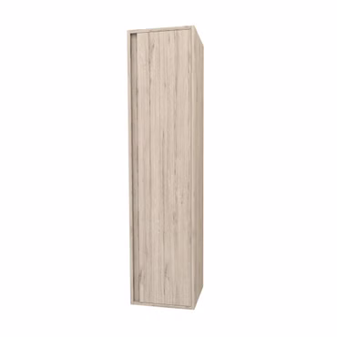 BELVIT ARONA Hochschrank Badmöbel 160cm hängend helles Holz MDF Softclose Badezimmerschrank