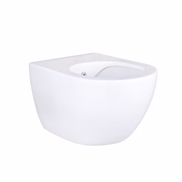 Creavit Design RimOff Hänge WC mit Taharet/Bidet/Dusch-WC Funktion Weiß