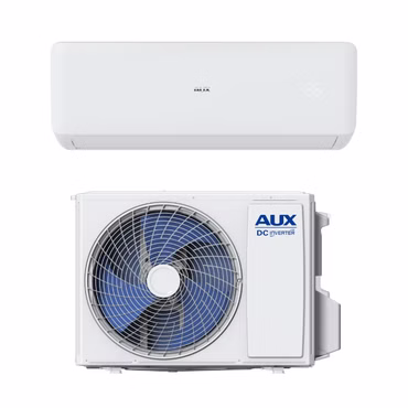 AUX Single Split Klimaanlage Set 12000 BTU (3,5 kW) Außengerät + 12000 BTU (3,5 kW) Wandgerät WLAN Steuerung R32 Weiß