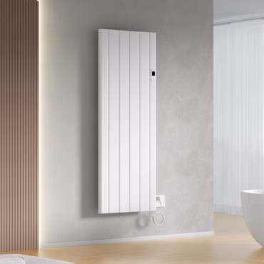 BELVIT Elektroheizkörper 2000 W Weiß Hochglanz mit Smart WLAN und digitalem Thermostat 1600x608 mm