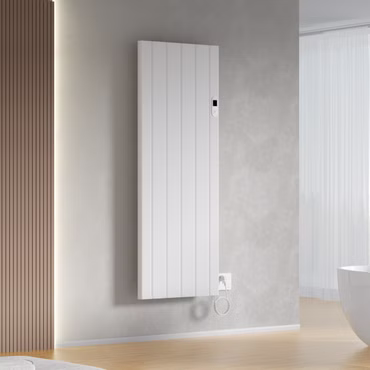 BELVIT Elektroheizkörper 2000 W Mattweiß mit Smart WLAN und digitalem Thermostat 1600x608 mm