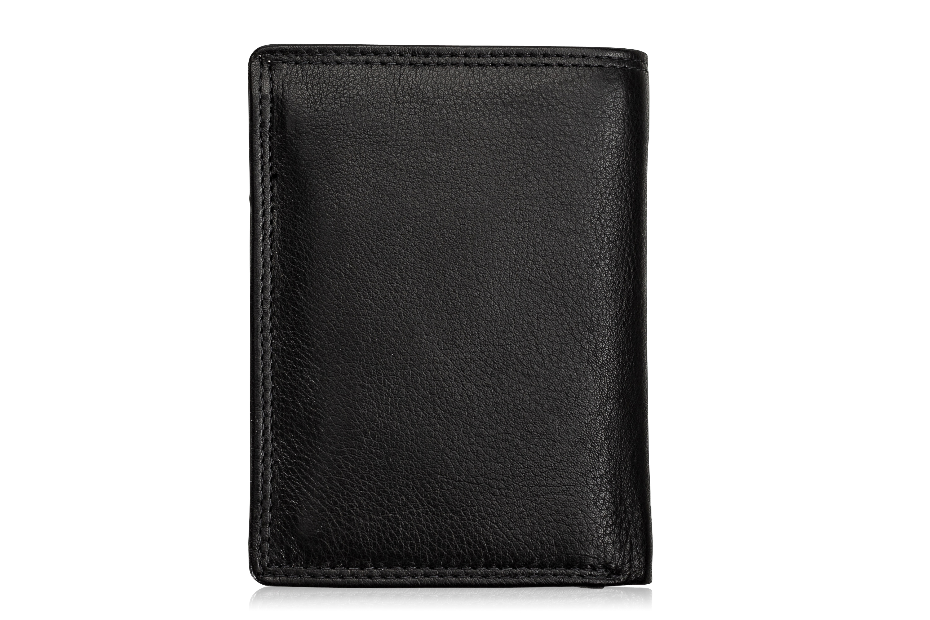 Josephine Osthoff Geldbörse Herren Leder großes Kartenetui Kreditkarte Scheckkarten Damen RFID-Schutz Ausweistasche slim wallet mit Reißverschluss (929)