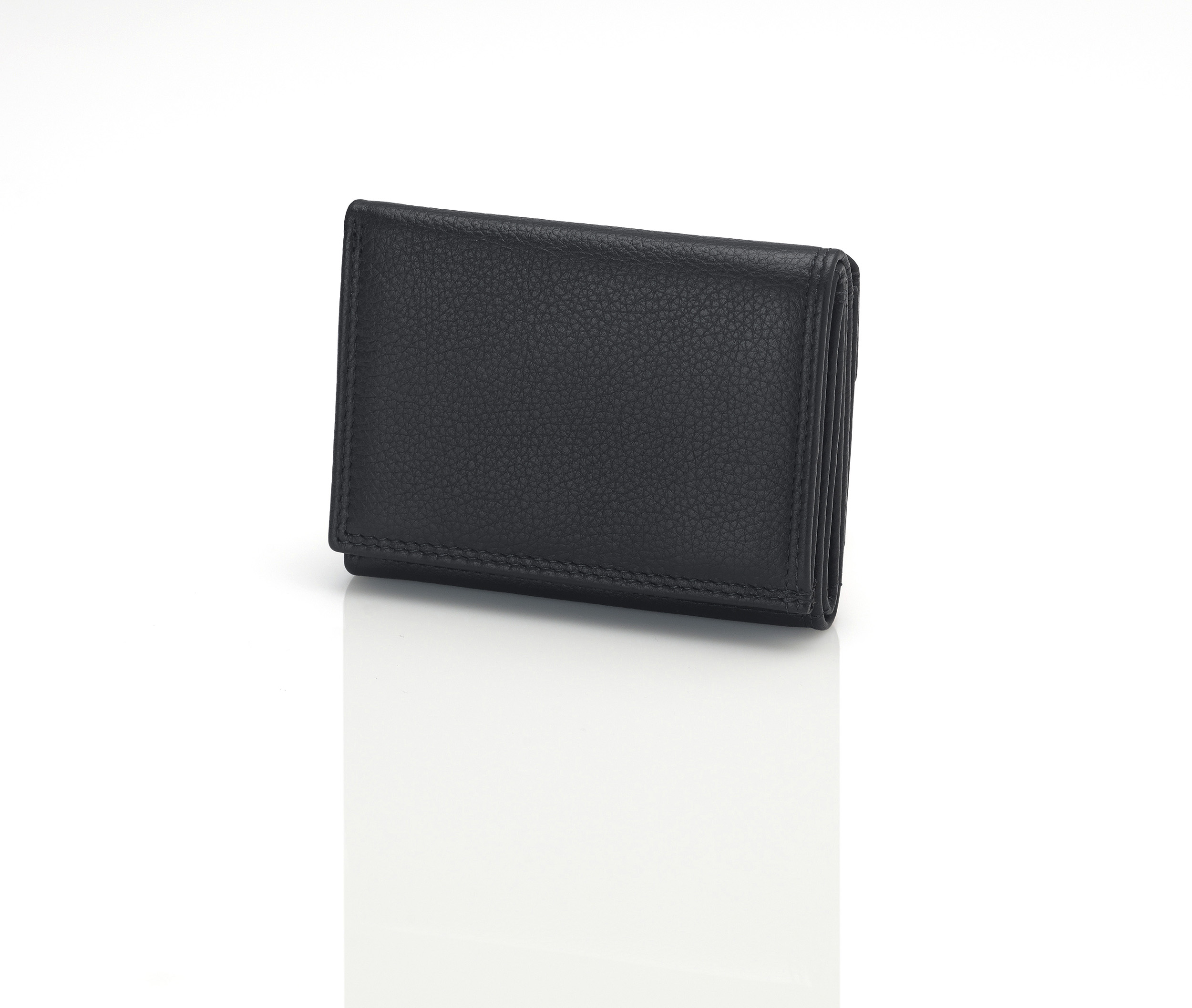 Josephine Osthoff Geldbörse Slim Wallet mit Münzfach und RFID Schutz, Geldbeutel für Damen und Herren, handgefertigt aus 100% Echtleder