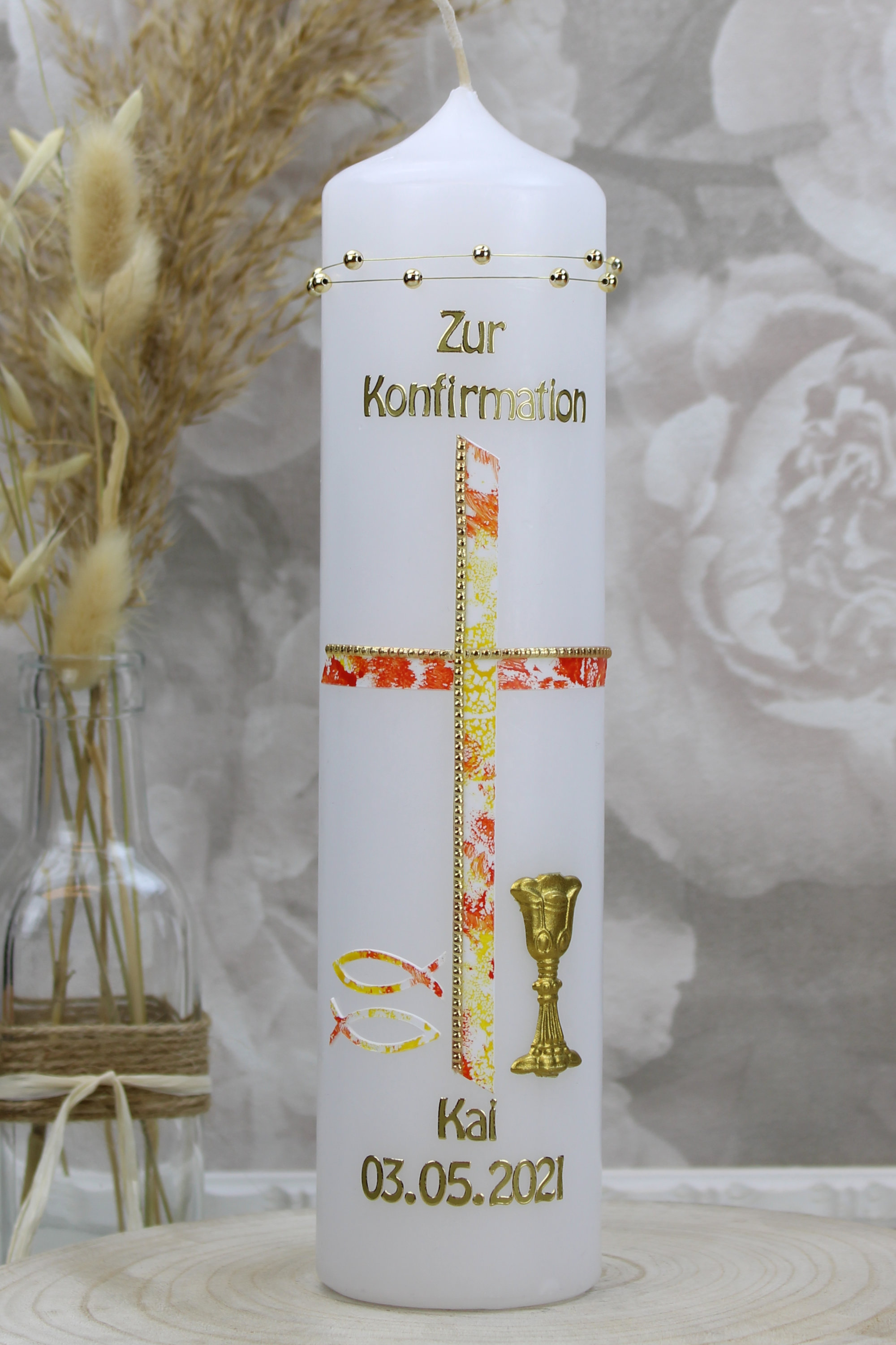 Konfirmationkerze KAI 1027