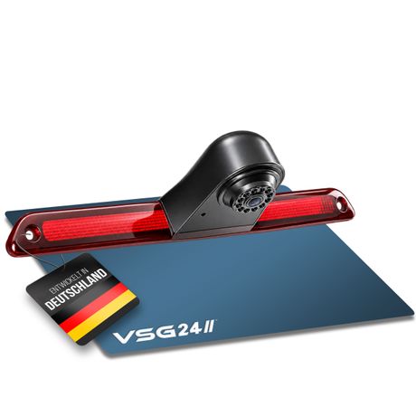 Rückfahrkamera BRAKEGUARD STAR | Kugelkopf- HD 1080P Rückfahrkamera Kleintransporter RV-23592