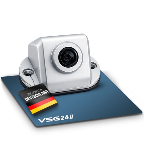 Rückfahrkamera NAVIGATOR HD | HD 1080P | 170° | Nummernschild- oder Seitenkamera