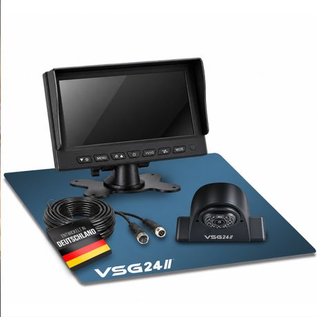 7" LOGISTIK Rear View Set | Small Van Kit with Ball-Head Camera RVS-24136