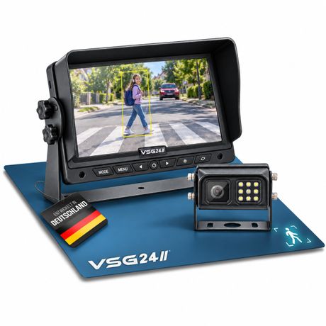 Kit 7" VISION AI PRO | Caméra de recul 1080P avec IA RVS-24200