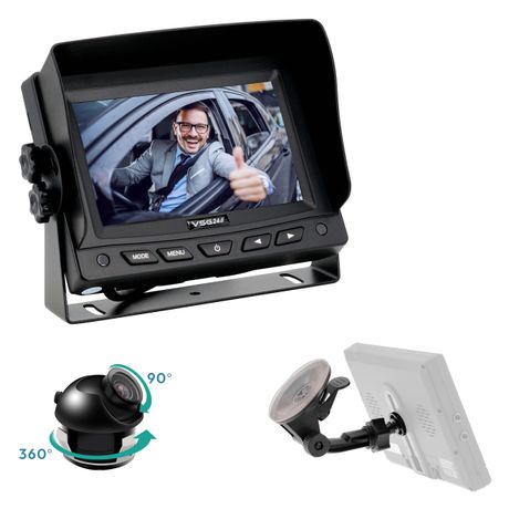 5" PKW-Set PILOT HD | 720P HD Kamera kabelgebunden RVS-24593