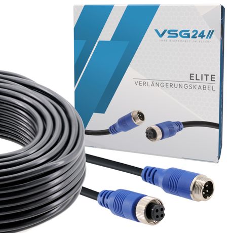 Cavo prolunga ELITE | 4-PIN per telecamere di retromarcia | 3 m