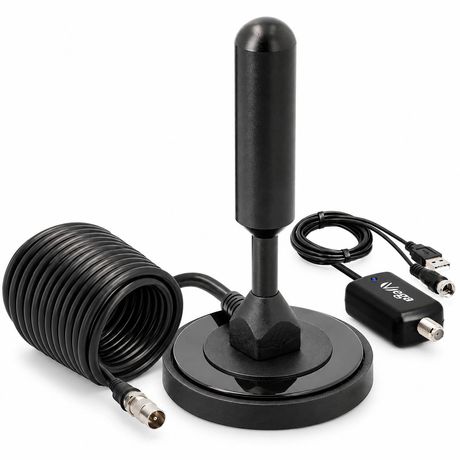 Antenna DVB-T2 HD con amplificatore 36 dBi AVK25-PLUS