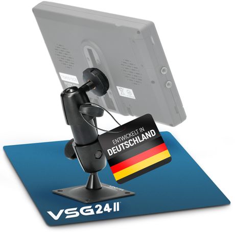 Flexible Halterung für Rückfahrmonitore