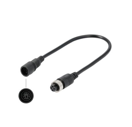 4 auf 6 Pin Rückfahrkamera Adapterkabel Anschlusskabel  Adapter 12V-24V