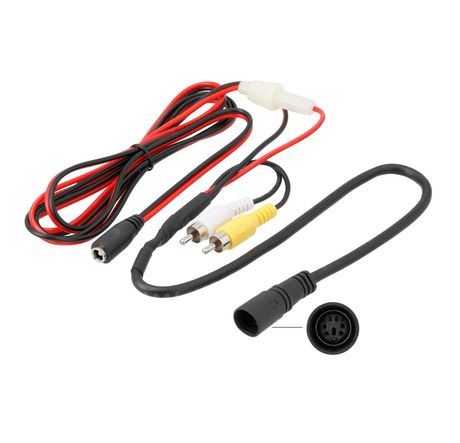 Rückfahrkamera Adapterkabel Anschlusskabel Adapter Chinch für 12V-24V