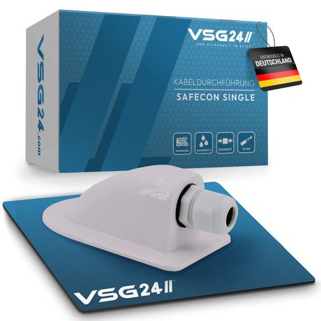 Kabeldurchführung SAFECON SINGLE VSG24