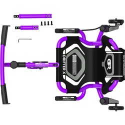 Blauer EzyRoller Drifter X lila Lila EzyRoller Drifter X – sanfte Bewegungssteuerung