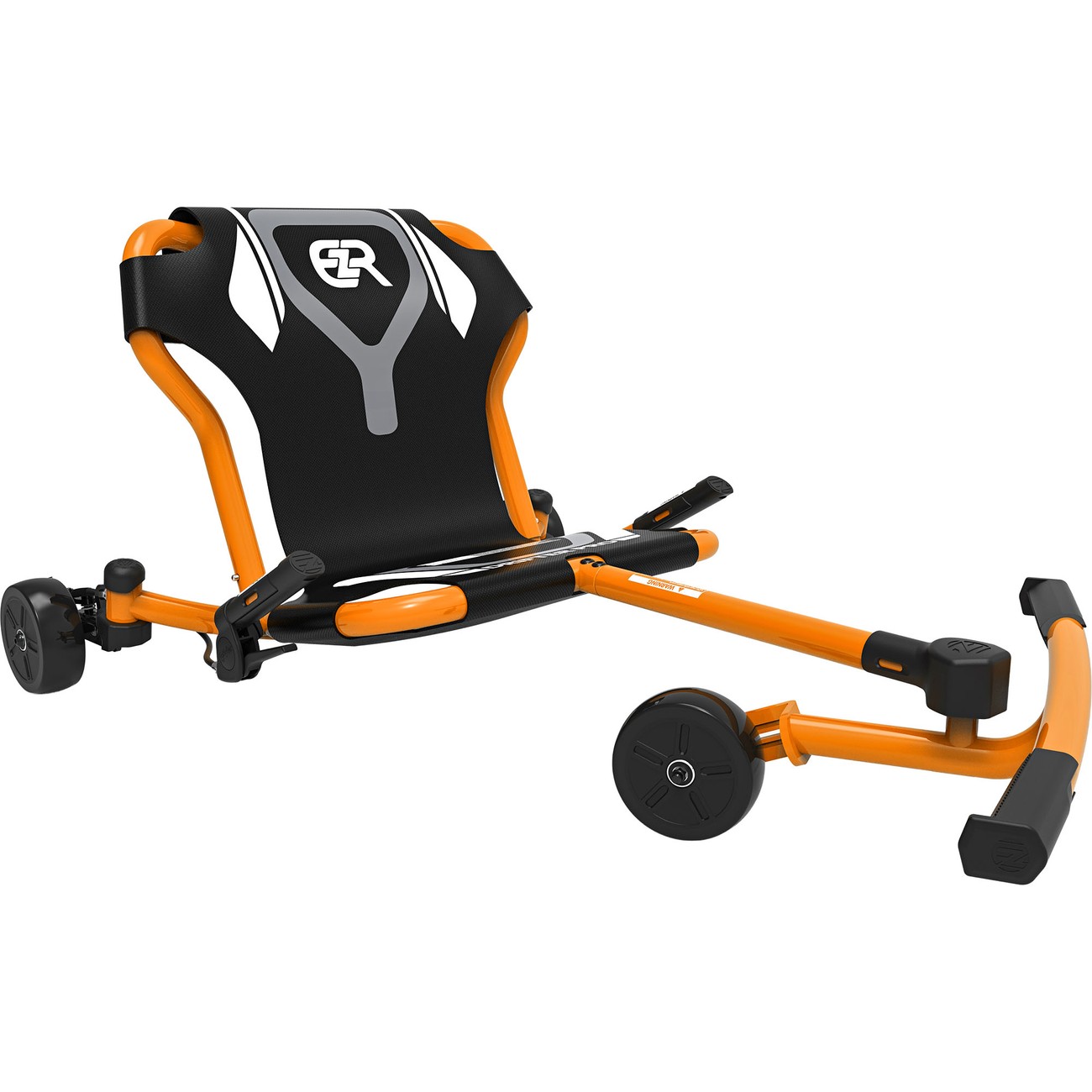 EzyRoller Drifter Pro X rot Roter EzyRoller Drifter Pro X Motorikfahrzeug frontal mit aktivem Schlängelantrieb für große Fahrer