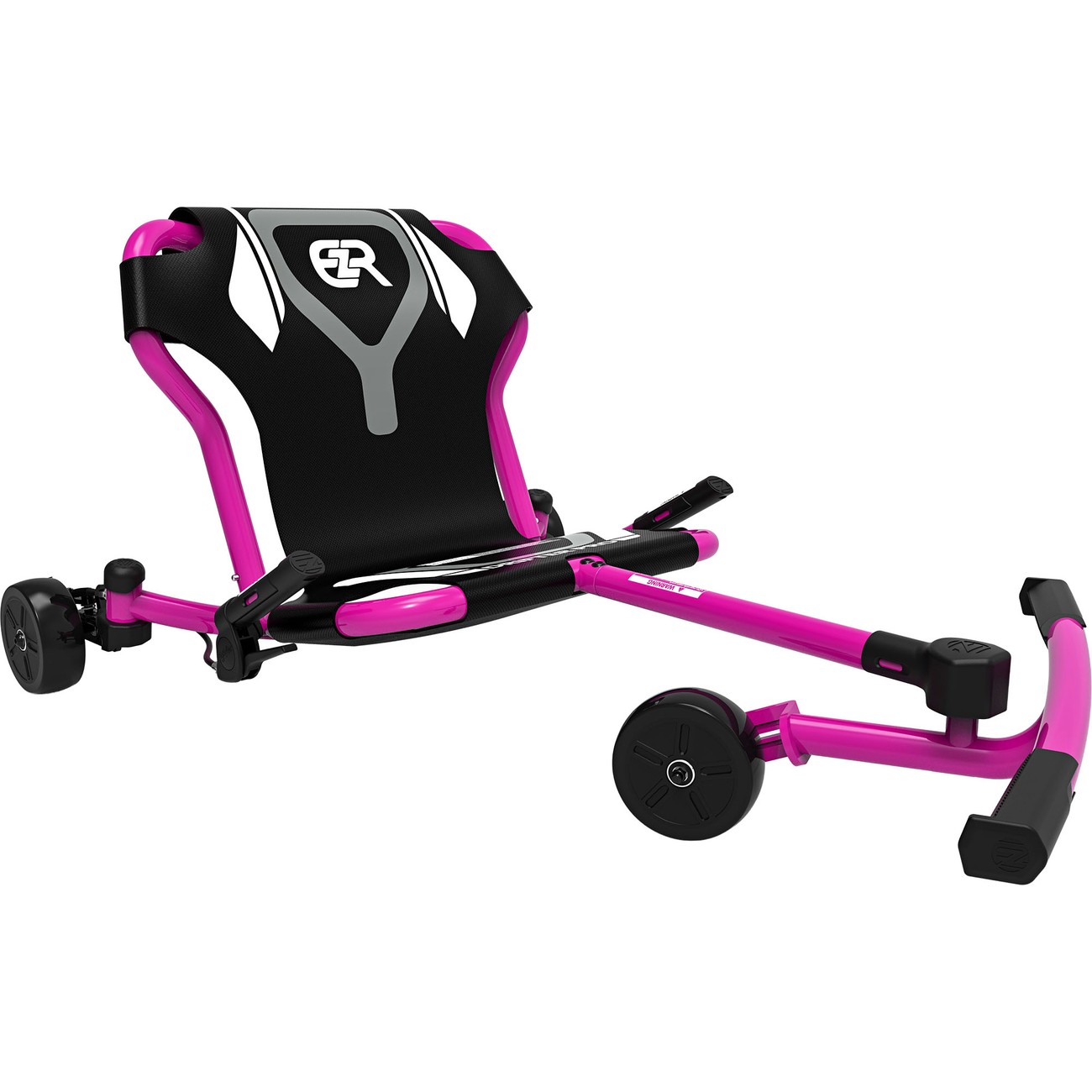 EzyRoller Drifter Pro X rot Roter EzyRoller Drifter Pro X Motorikfahrzeug frontal mit aktivem Schlängelantrieb für große Fahrer