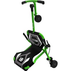 EzyRoller Drifter Pro X grün Seitenansicht grünes Bewegungsspielzeug mit ausgeglichener Gewichtsverteilung