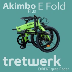 Tretwerk Akimbo Plus hellgrün Tretwerk - Direkt gute Räder