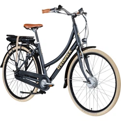Tretwerk Aurora schwarz Tretwerk Aurora E Bike Damenrad schwarz
