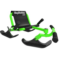 EzyRoller Mini mit Snow Kit Komplettset EzyRoller Mini Kinderfahrzeug Grün mit Snow Kit Kufen – Trike für Schnee und Alltag, Dreiradscooter und Bewegungsspielzeug für Kleinkinder