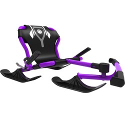 EzyRoller Classic X mit Snow Kit Komplettset lila EzyRoller Classic X Kinderfahrzeug Lila mit Snow Kit – Trike, Dreiradscooter und Gokart für Schnee- und Asphaltfahrten