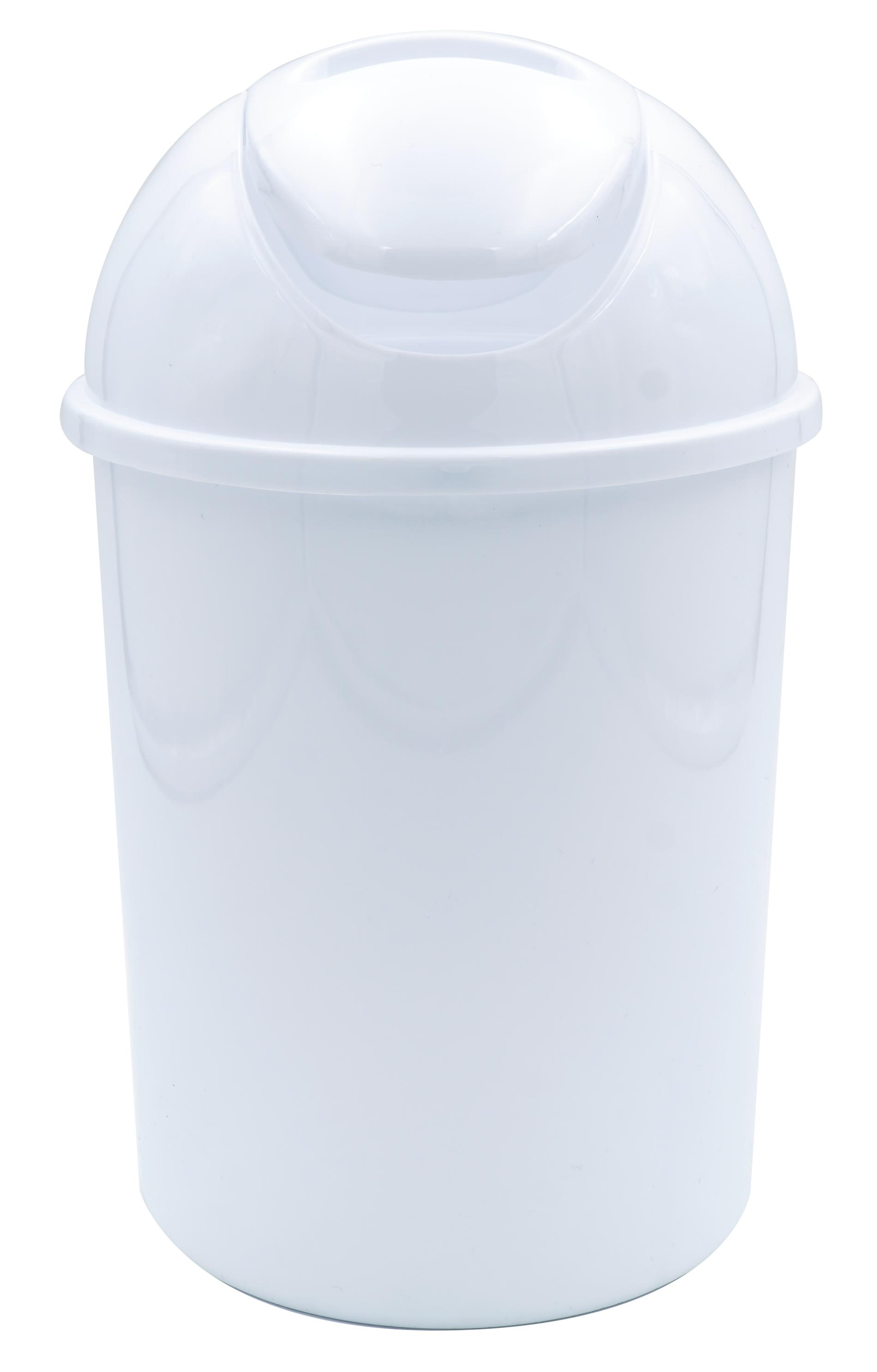 Kosmetikeimer, Abfalleimer mit Schwingdeckel Eco 5 L