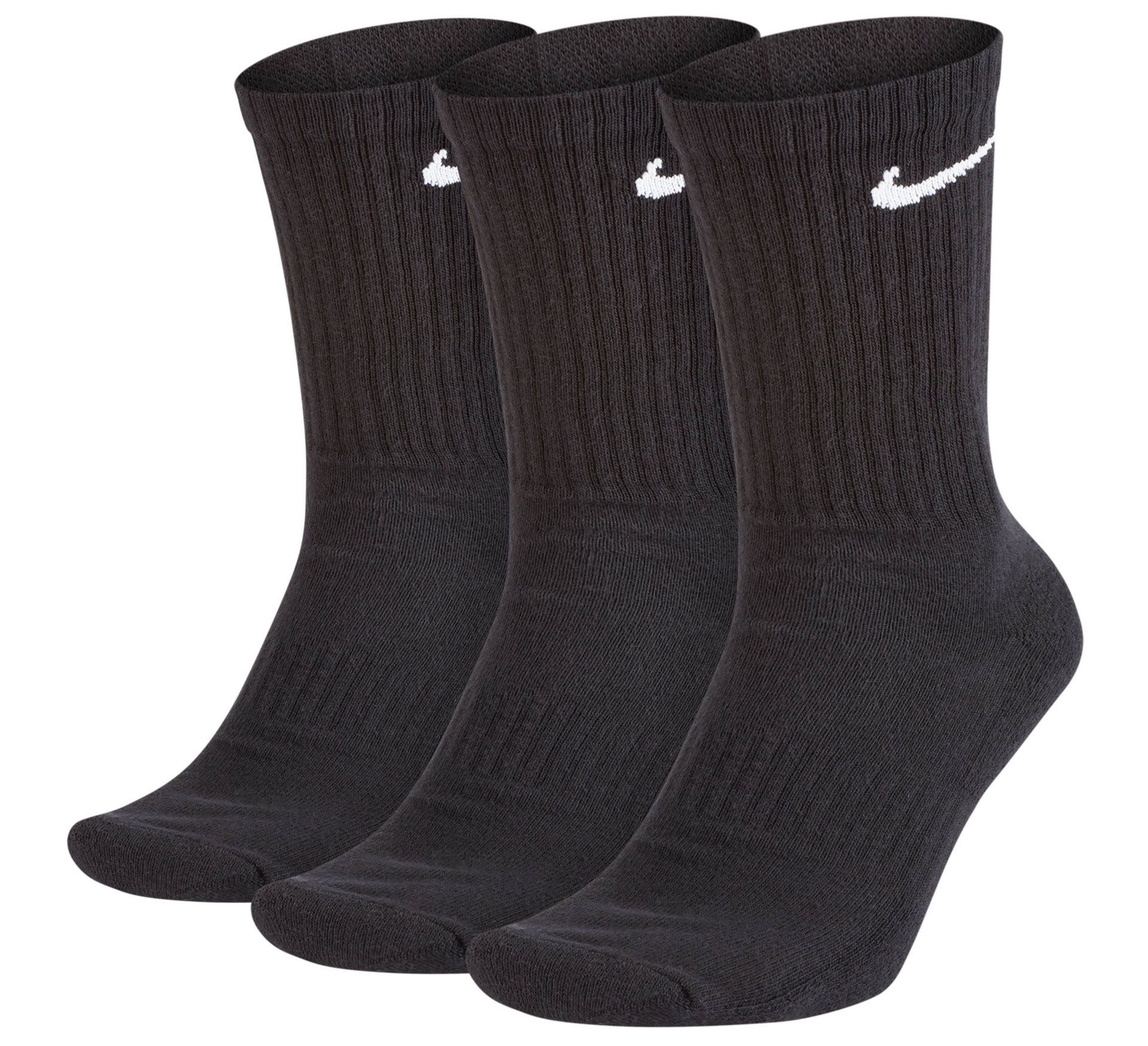 Nike Unisex Everyday Cushion Crew Socks 3er-Pack - SX7664 010 in Schwarz