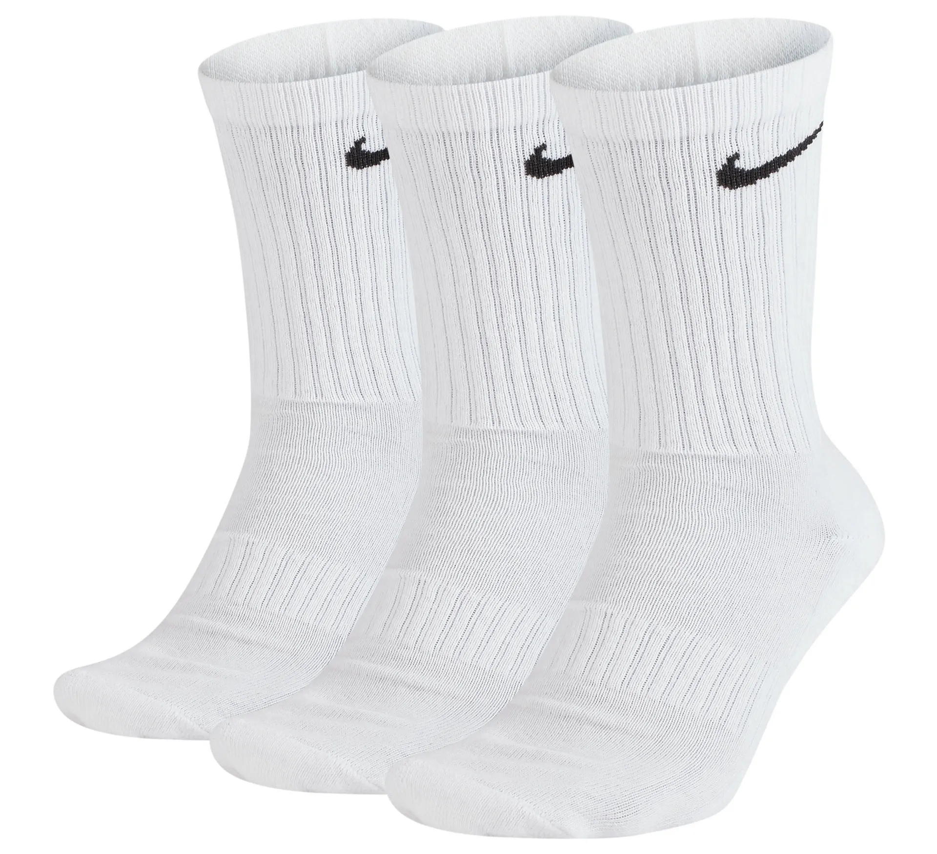 Nike Everyday Cushion Crew Socks 3er-Pack - SX7664 100 in Weiß