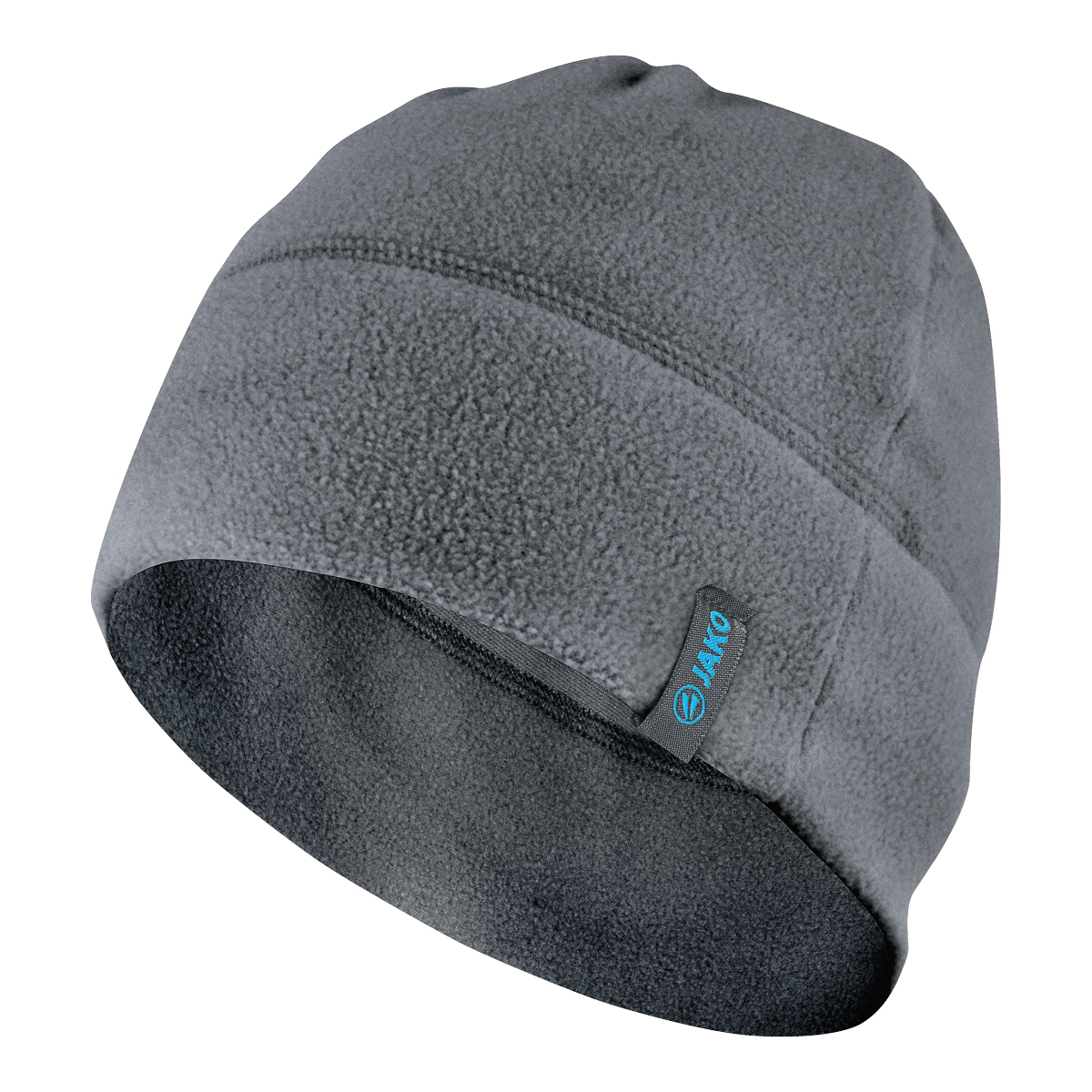 JAKO Unisex Fleecemütze steingrau