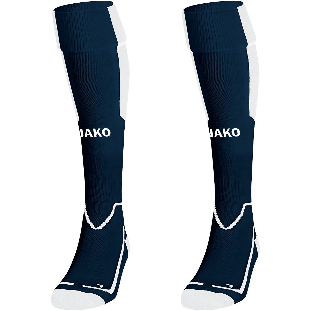 JAKO Unisex Stutzenstrumpf Lazio marine/weiß
