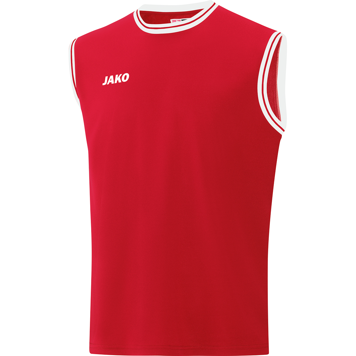 JAKO Unisex Trikot Center 2.0 sportrot/weiß