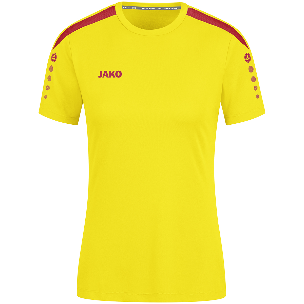 JAKO Damen Trikot Power KA citro/rot